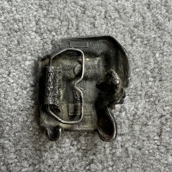 Vintage Bergamot Brass Works 1978 Trucker Belt Buckle - Picture 2 of 5